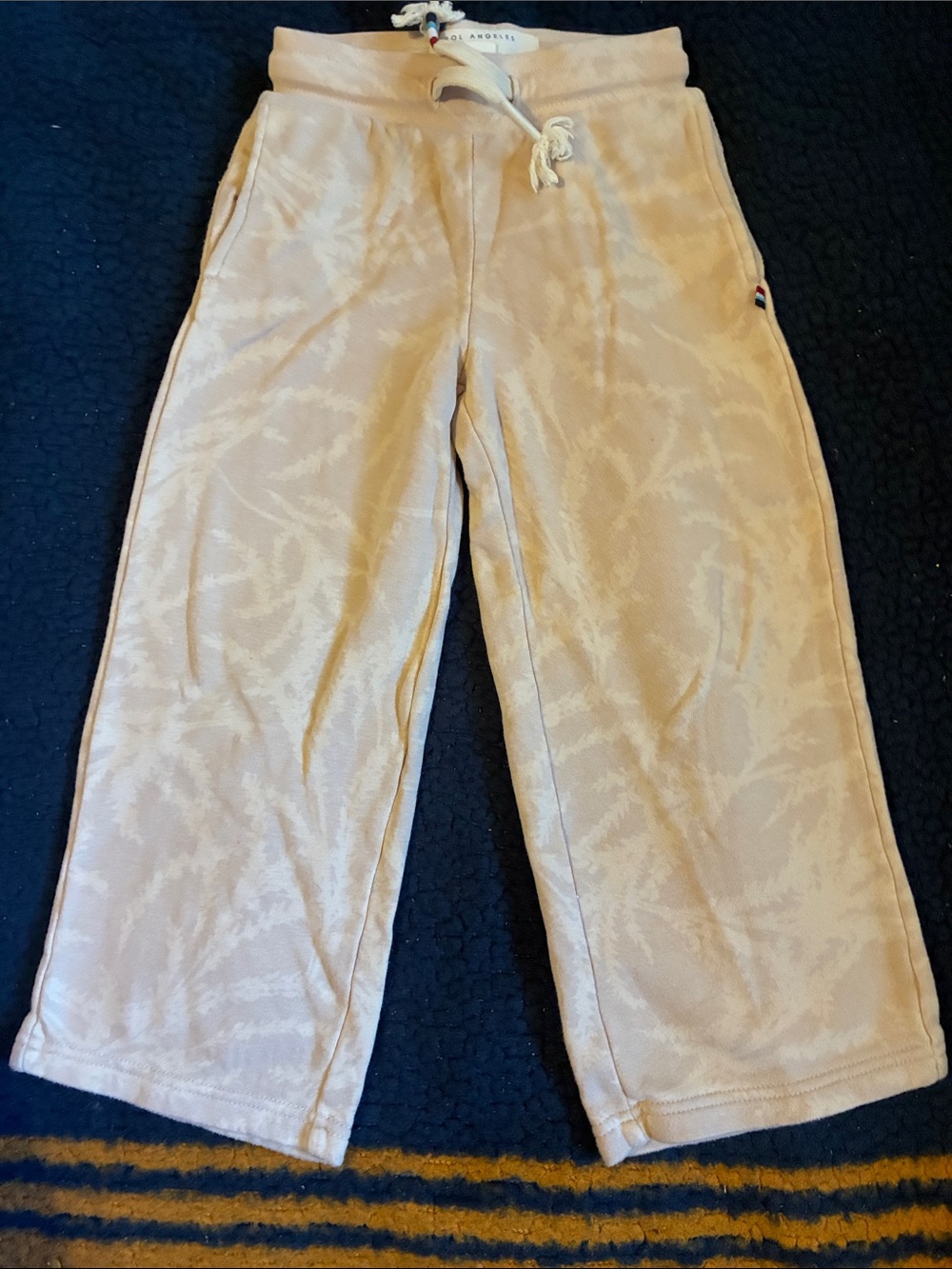 Sol Angeles cream Kids' Sweatpants with Drawstring